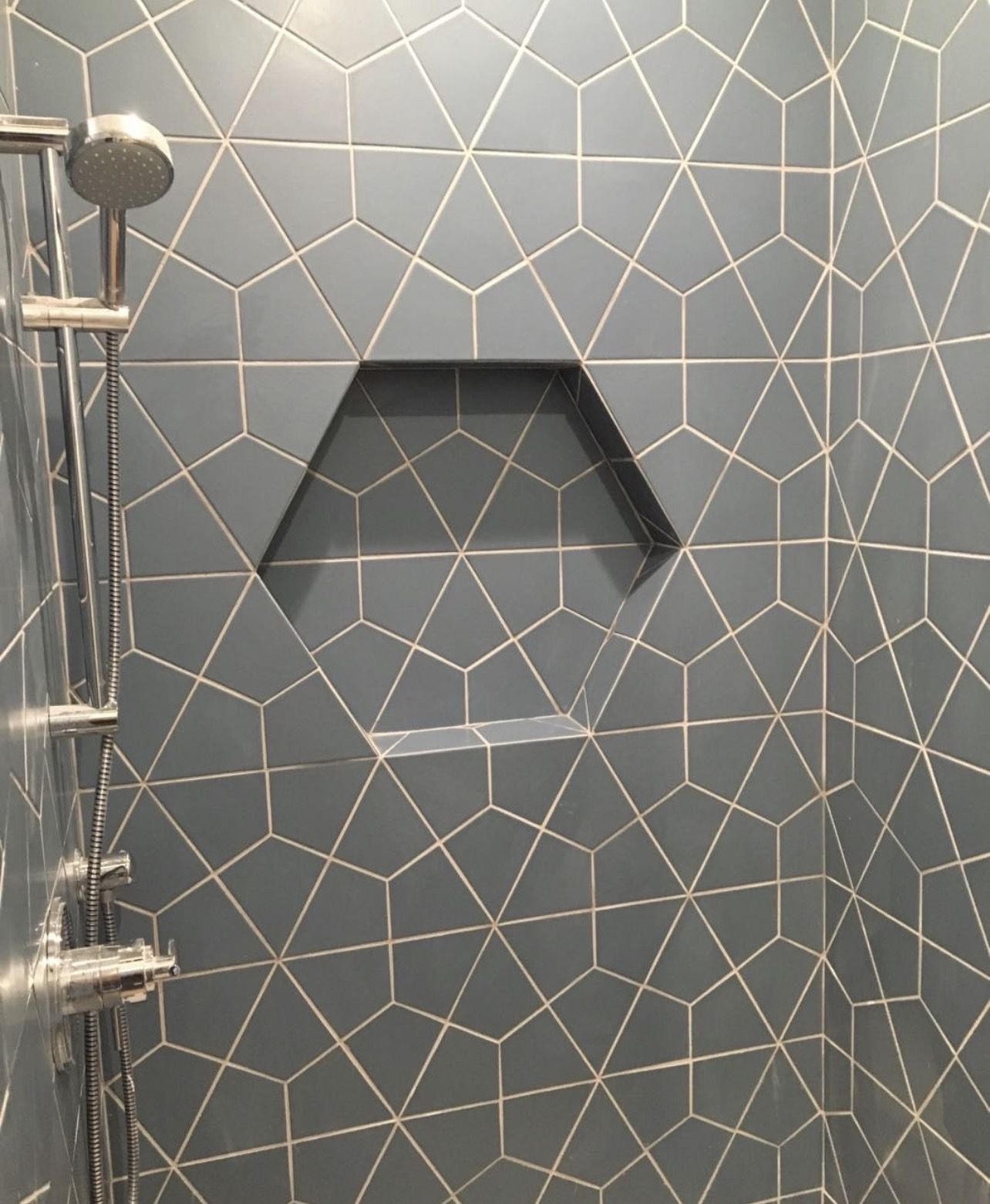 Geometric Shower Wall